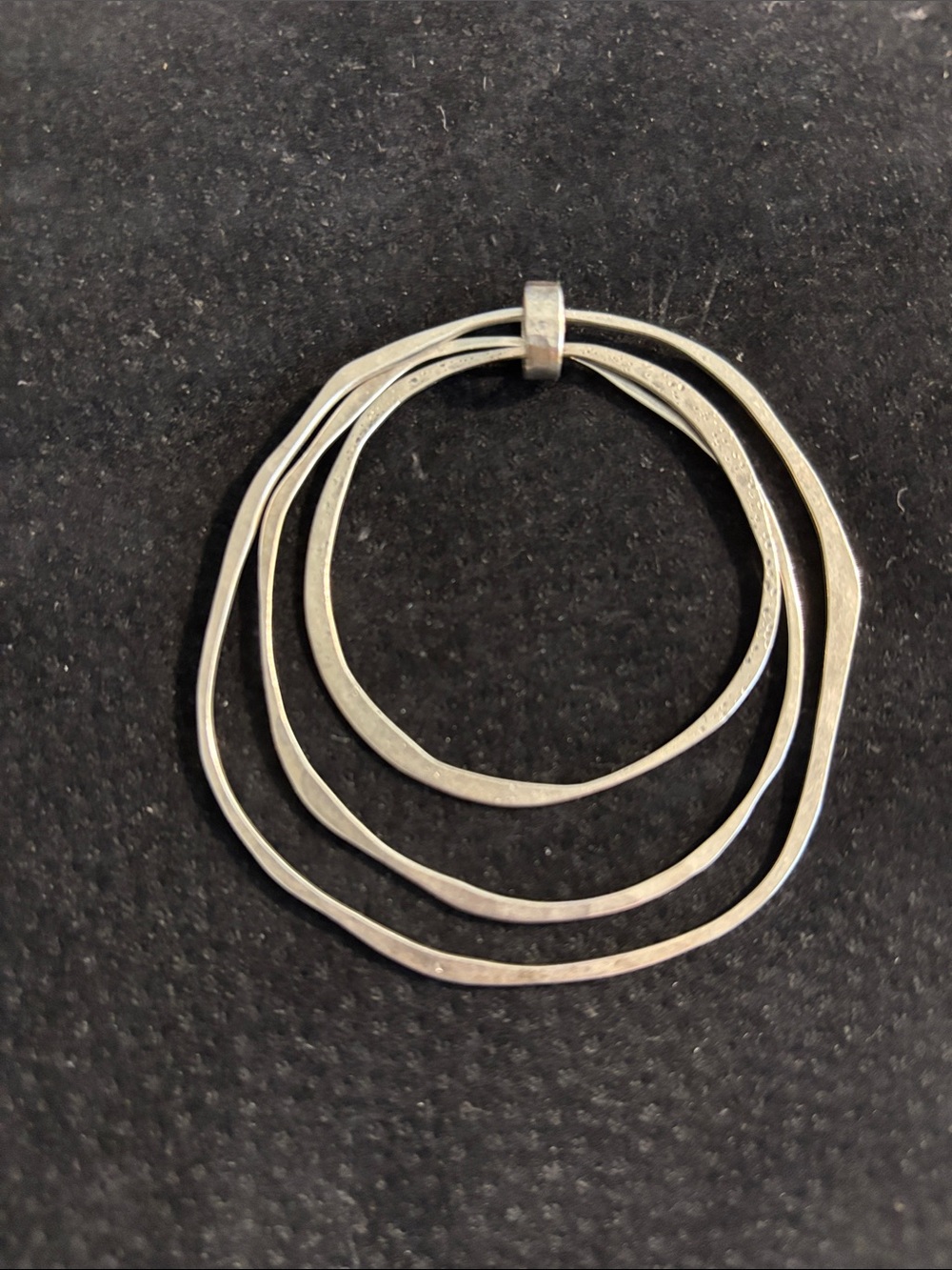 Silpada .925 Sterling Silver Concentric Pendant S2210